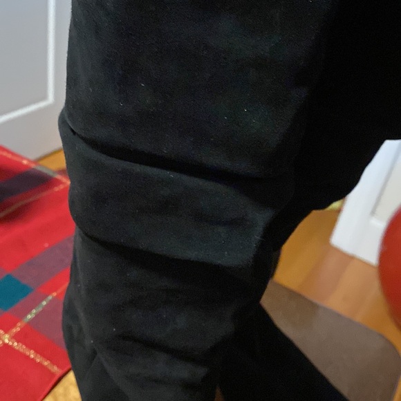 Manolo Blahnik black suede slouch knee high boots size 42 - Picture 6 of 8